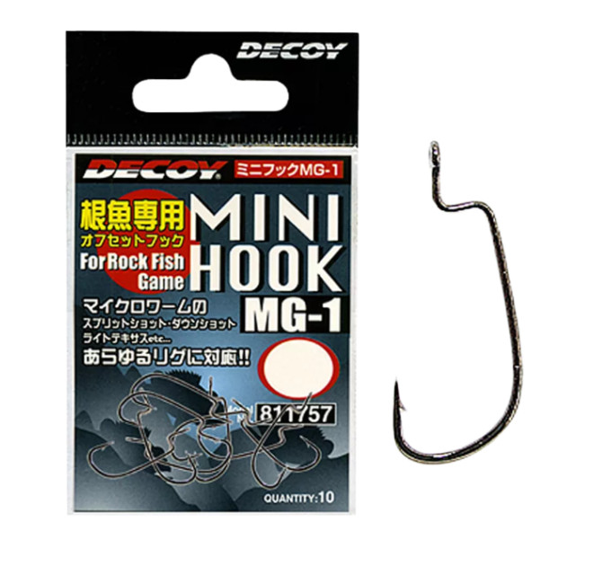 Крючок Decoy Mini MG-1 №6