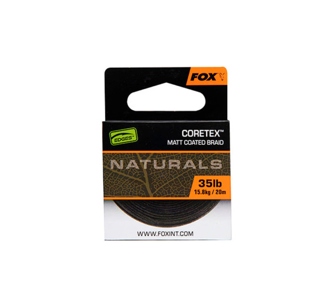 Поводковый материал FOX Naturals Coretex 20м 20lb/9.1кг