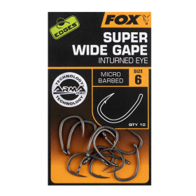 Крючок FOX Edges Super Wide Gape (Inturned eye) №5
