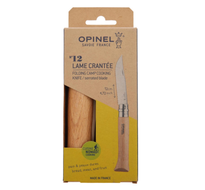 Нож Opinel №12 VRI Serrated