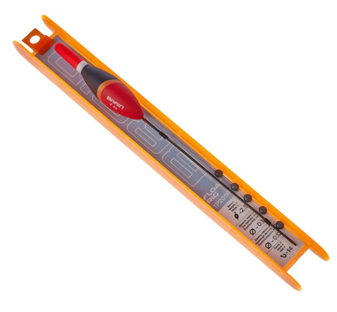 Оснастка поплавочная Brain TP201178 1.0g 0,16mm 0,12mm №16