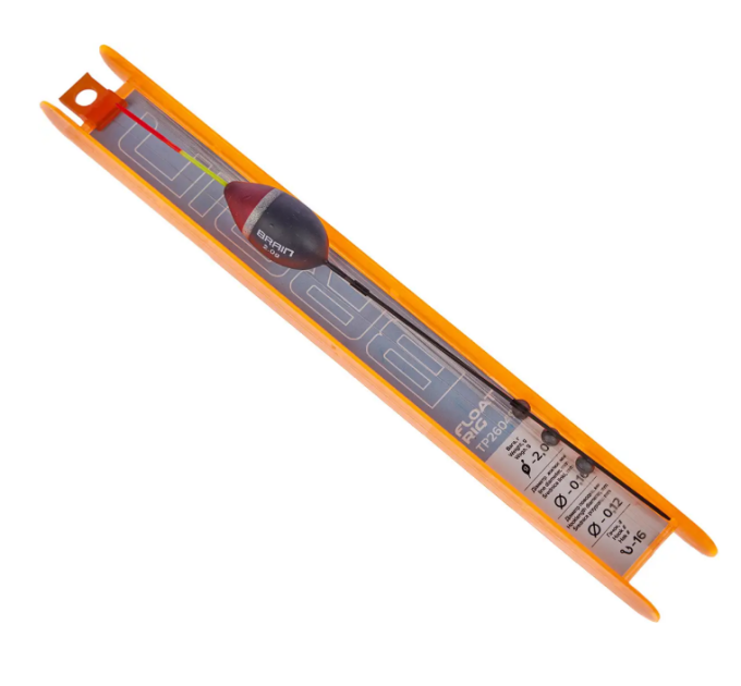 Оснастка поплавочная Brain TP26049 2.0g 0,16mm 0,12mm №16