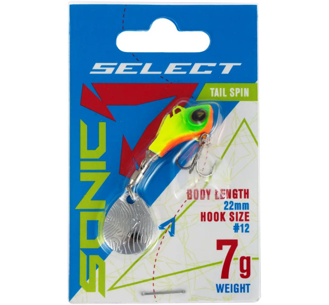 Тейл-спинер Select Sonic 7.0g #01